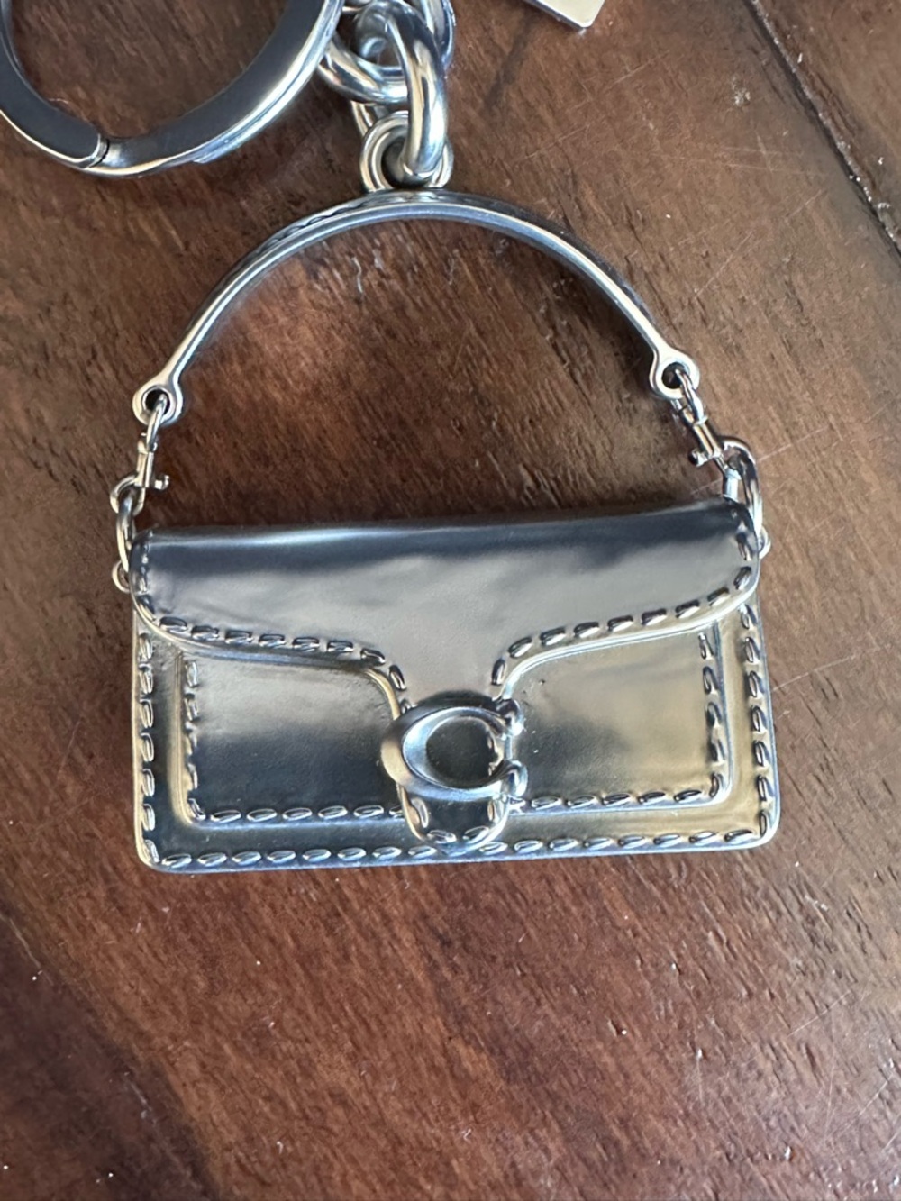 Coach Tabby Bag Charm Keychain NWOT - Picture 2 of 10